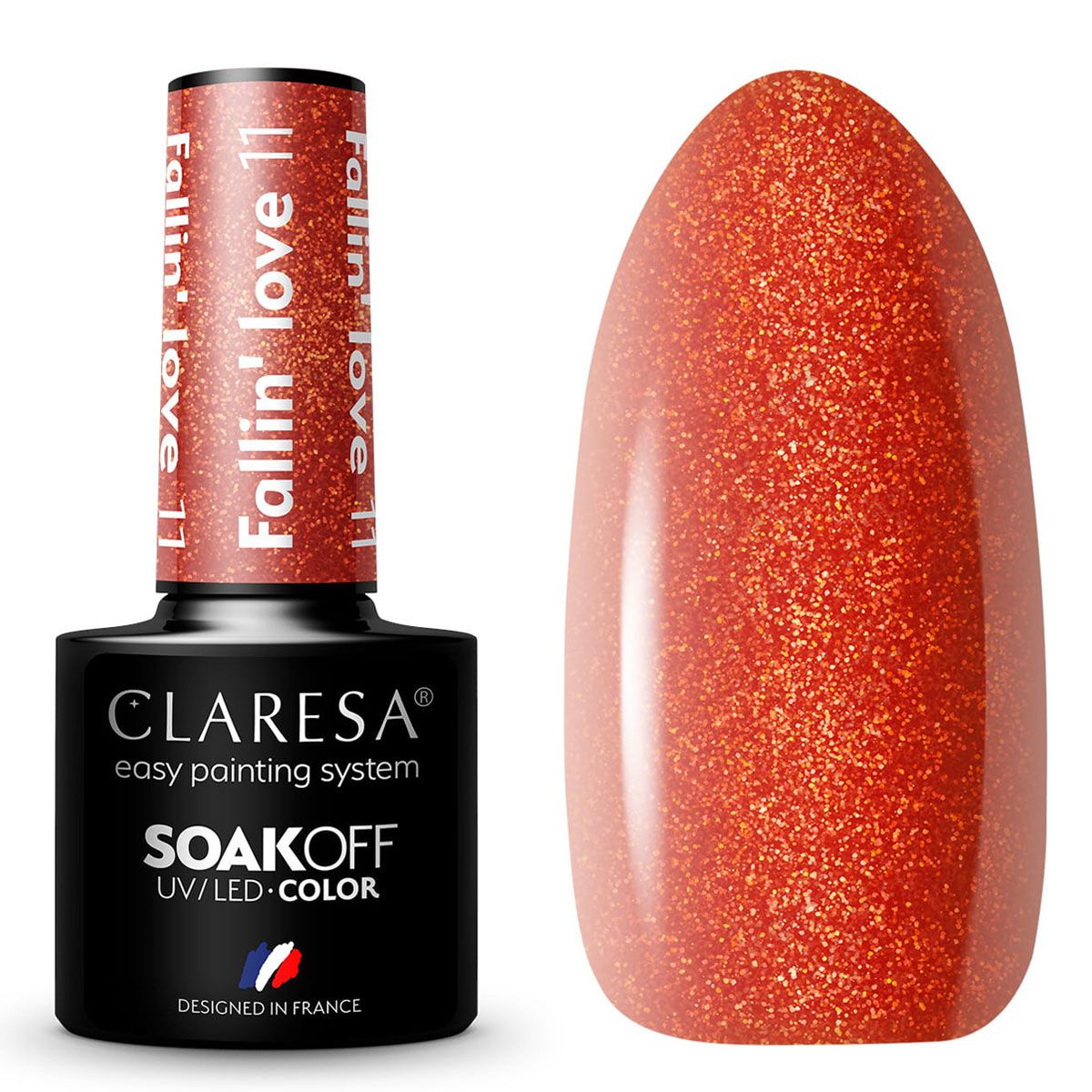 Claresa uv led gellak 5ml fallin' love 11