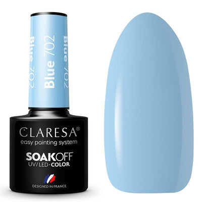 Claresa uv led gellak 5ml blue 702 sunny garden