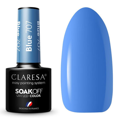 Claresa uv led gellak 5ml blue 707 take me to the river