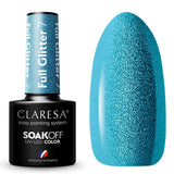 Claresa uv led gellak 5ml full glitter 7 blue - afbeelding 1