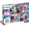 Clementoni puzzels disney frozen, 4in1