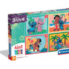 Clementoni super color legpuzzel 4in1 stitch