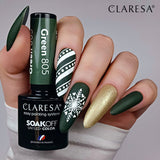 Claresa uv led gellak 5ml green 805 take me to the river - afbeelding 3
