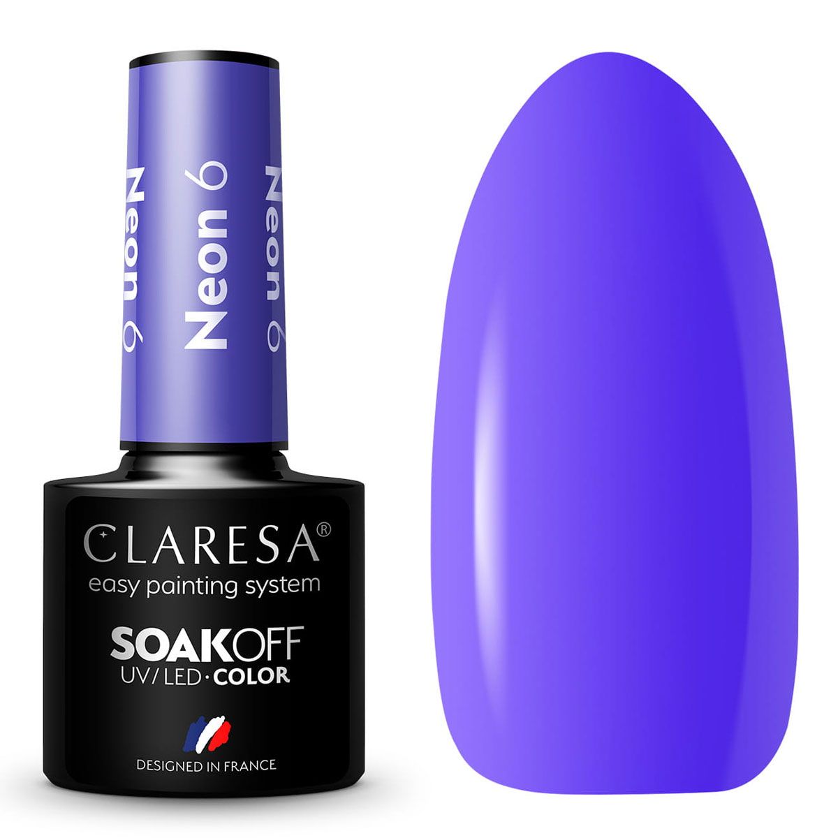Claresa uv led gellak 5ml neon 6