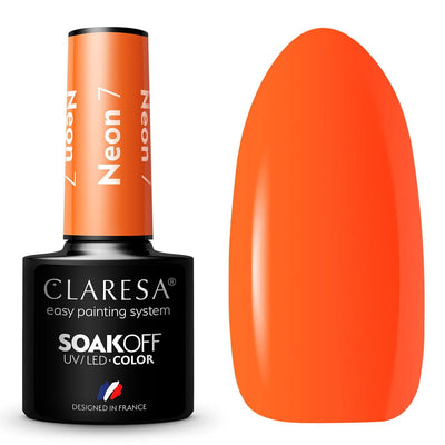 Claresa uv led gellak 5ml neon 7