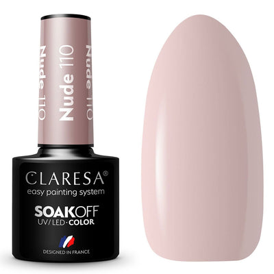 Claresa uv led gellak 5ml nude 110