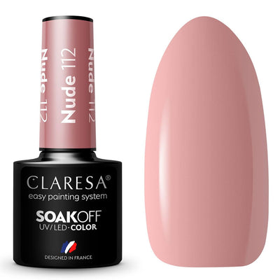 Claresa uv led gellak 5ml nude 112