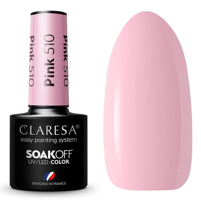 Claresa uv led gellak 5ml pink 510 funfair