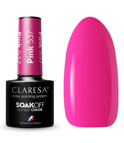 Claresa uv led gellak 5ml pink 537 balloon journey