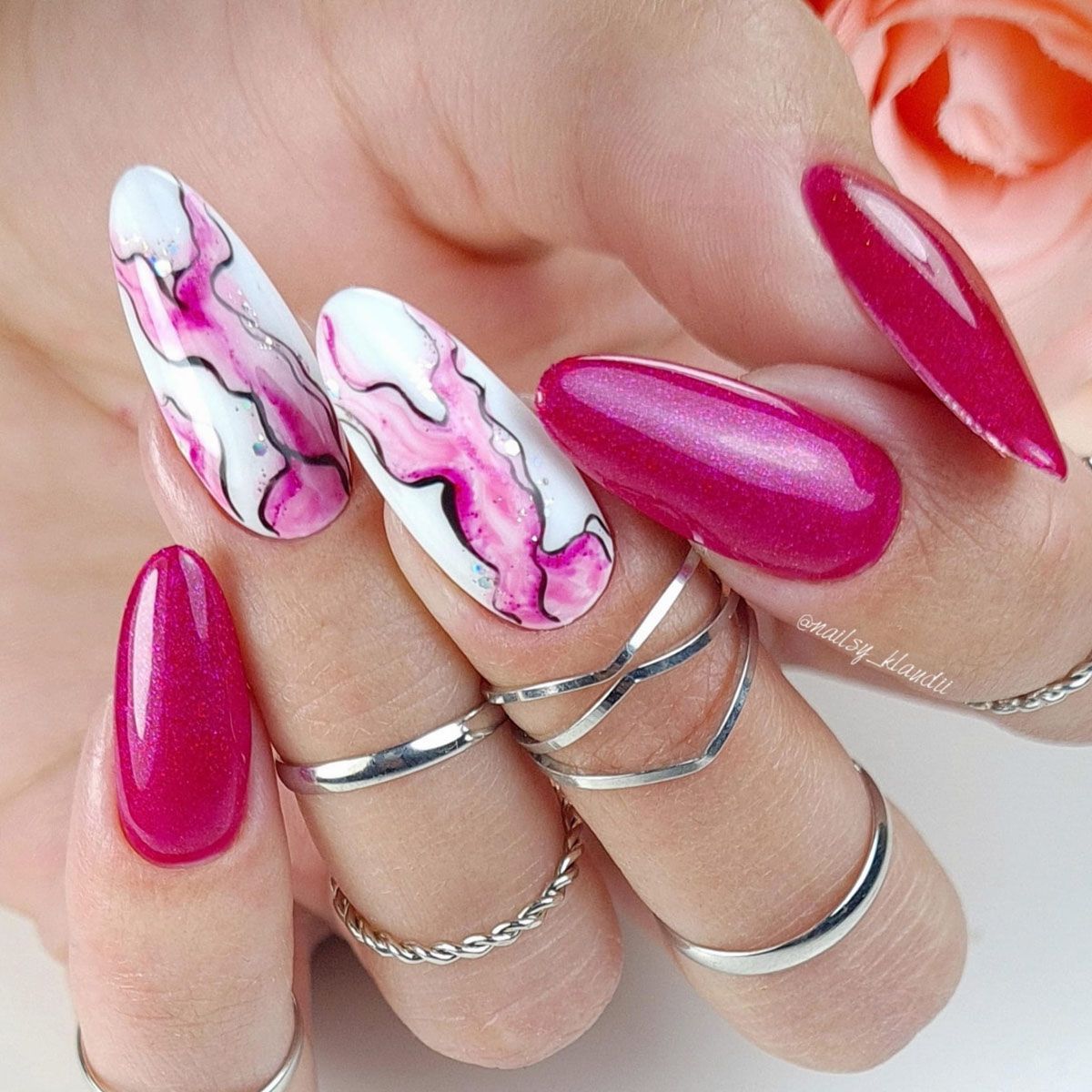 Claresa uv led gellak 5ml pink 551 classic look