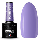 Claresa uv led gellak 5ml purple 603 funfair - afbeelding 1