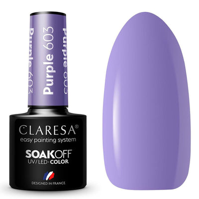 Claresa uv led gellak 5ml purple 603 funfair