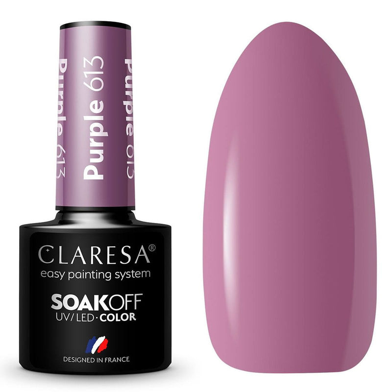 Claresa uv led gellak 5ml purple 613 savanna vibes