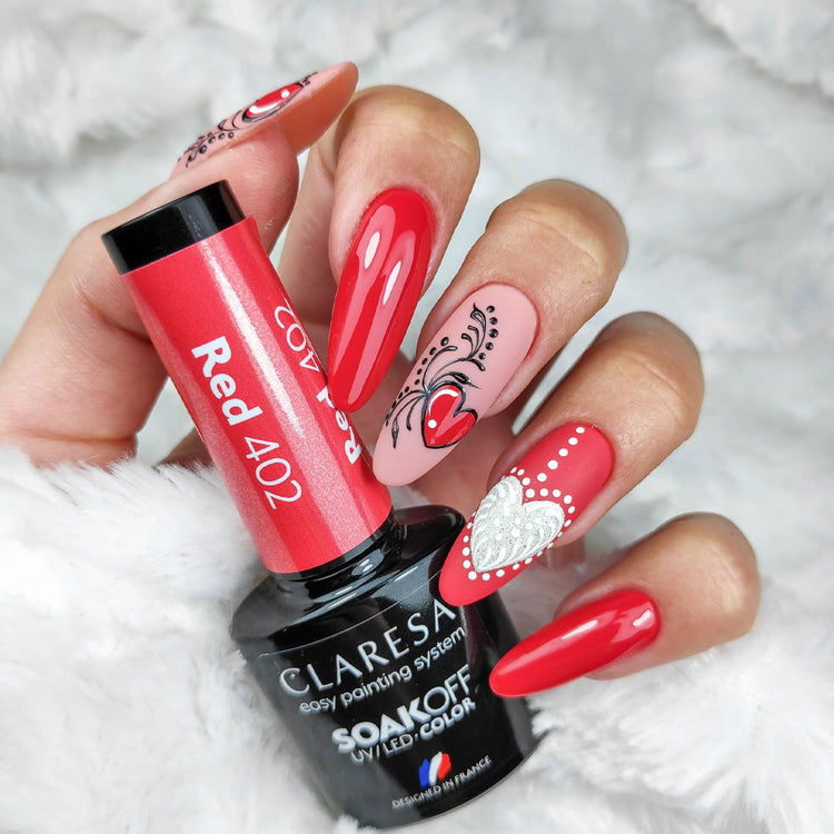 Claresa uv led gellak 5ml red 402 savanna vibes