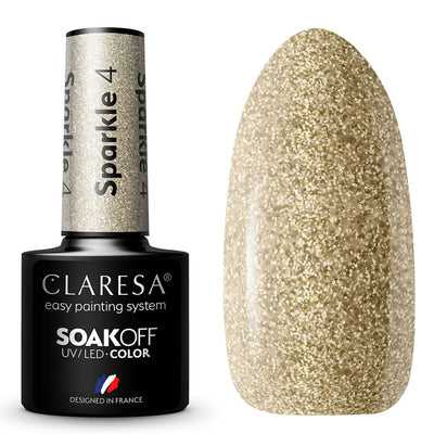 Claresa uv led gellak 5ml sparkle 4