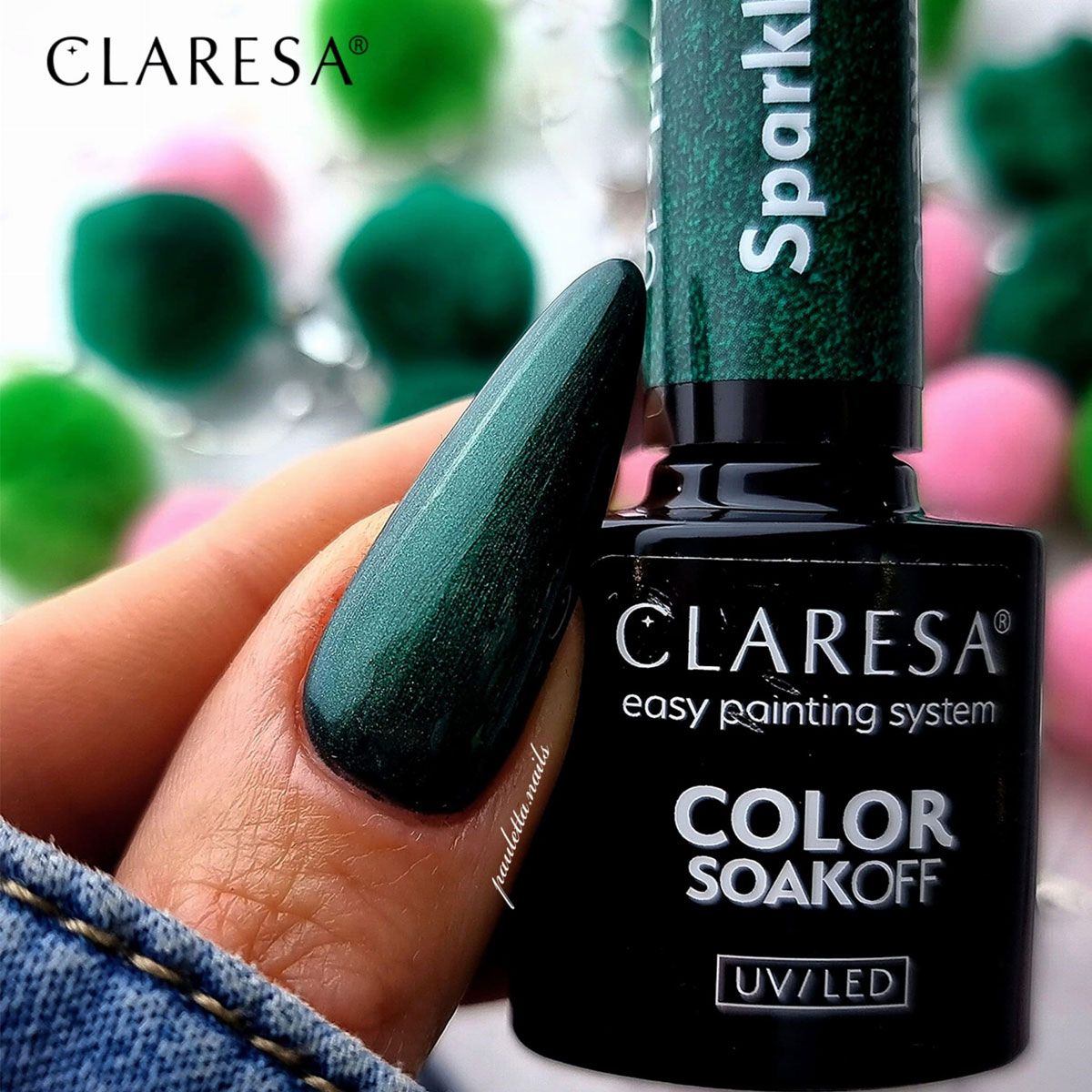 Claresa uv led gellak 5ml sparkle 10