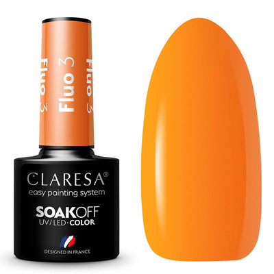 Claresa uv led gellak 5ml fluo 3