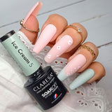 Claresa uv led gellak 5ml ice cream 5 - afbeelding 3