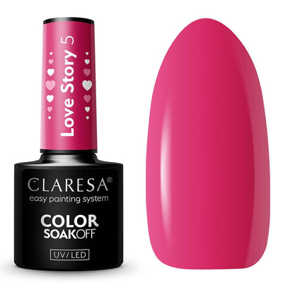 Claresa uv led gellak 5ml love story 5