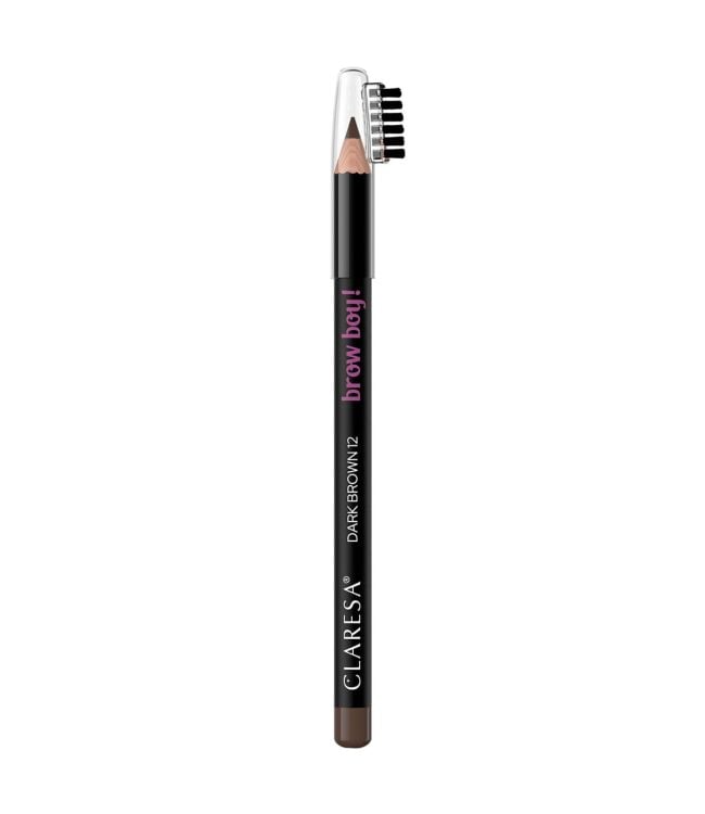 Claresa brow boy! wenkbrauwpotlood 12 dark brown 1,15gr