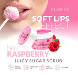 Claresa lip scrub hot raspberry 15gr. - afbeelding 2