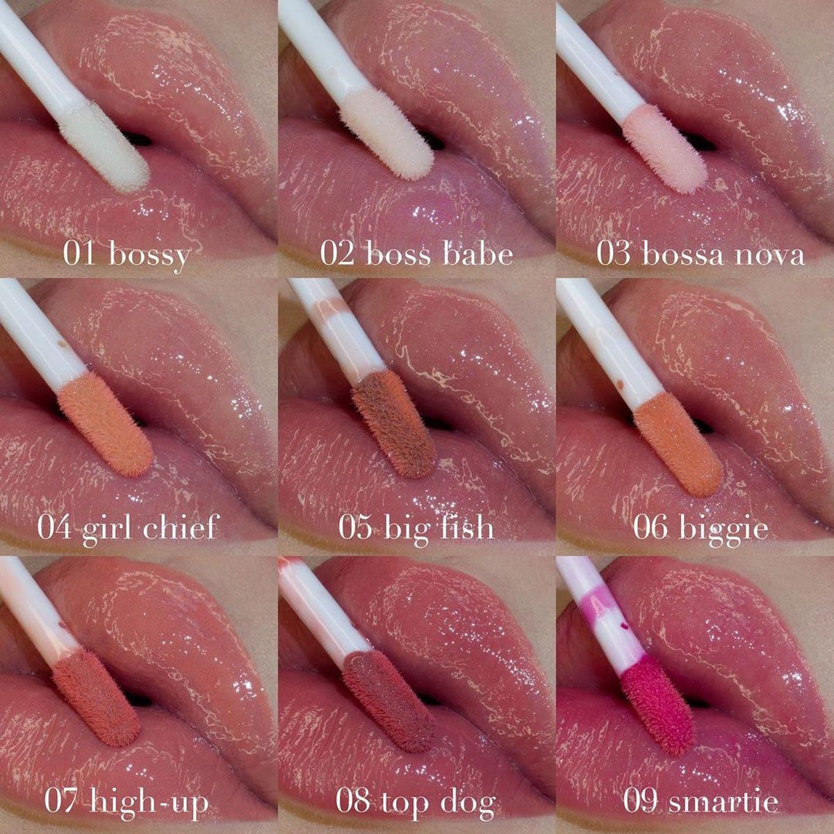 Claresa lipgloss gloss is my boss 01 bossy 5ml