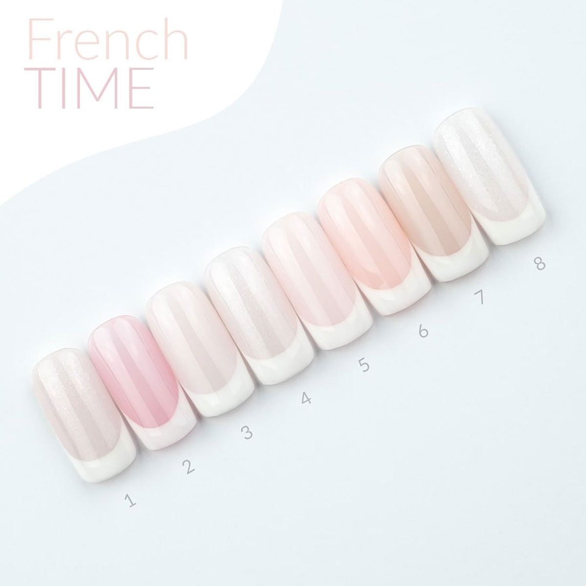 Claresa uv led gellak 5ml french time 2
