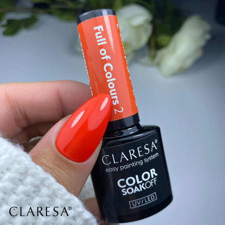 Claresa uv led gellak 5ml full of colours 2