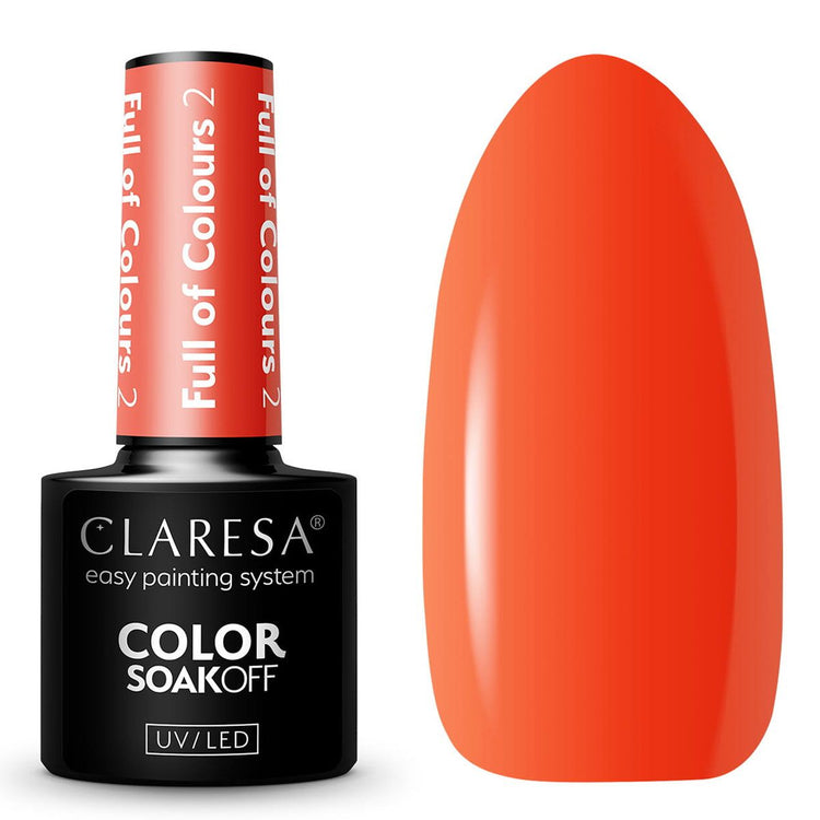 Claresa uv led gellak 5ml full of colours 2