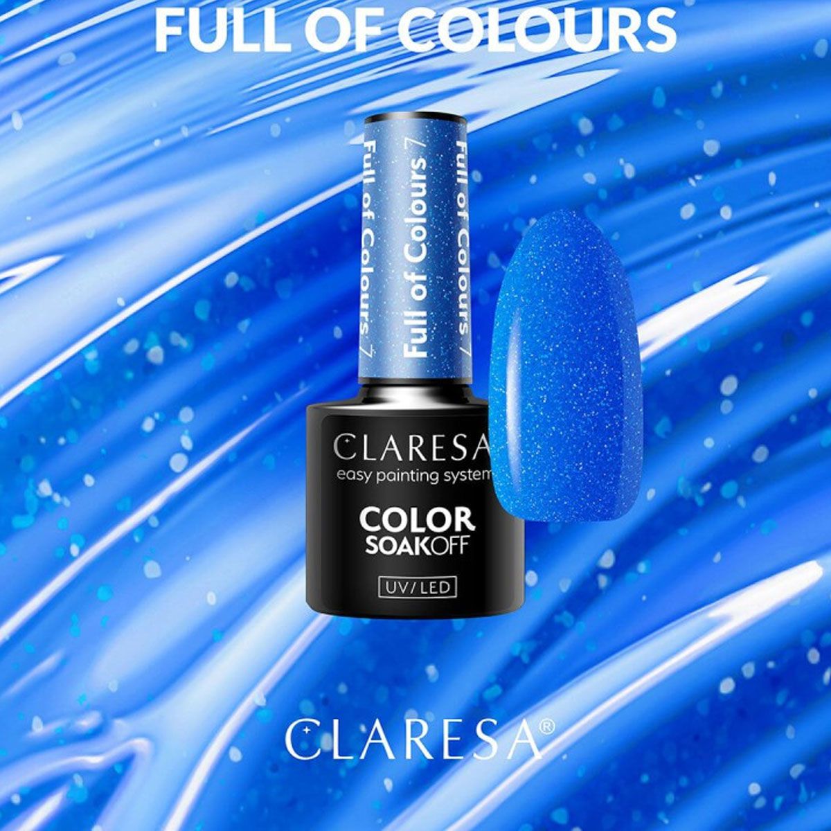 Claresa uv led gellak 5ml full of colours 7
