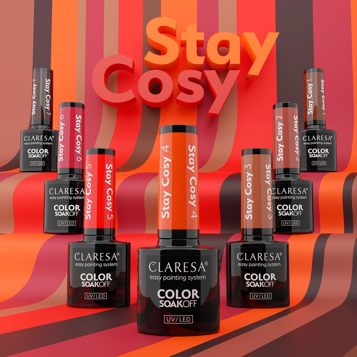 Claresa uv led gellak 5ml stay cosy 6