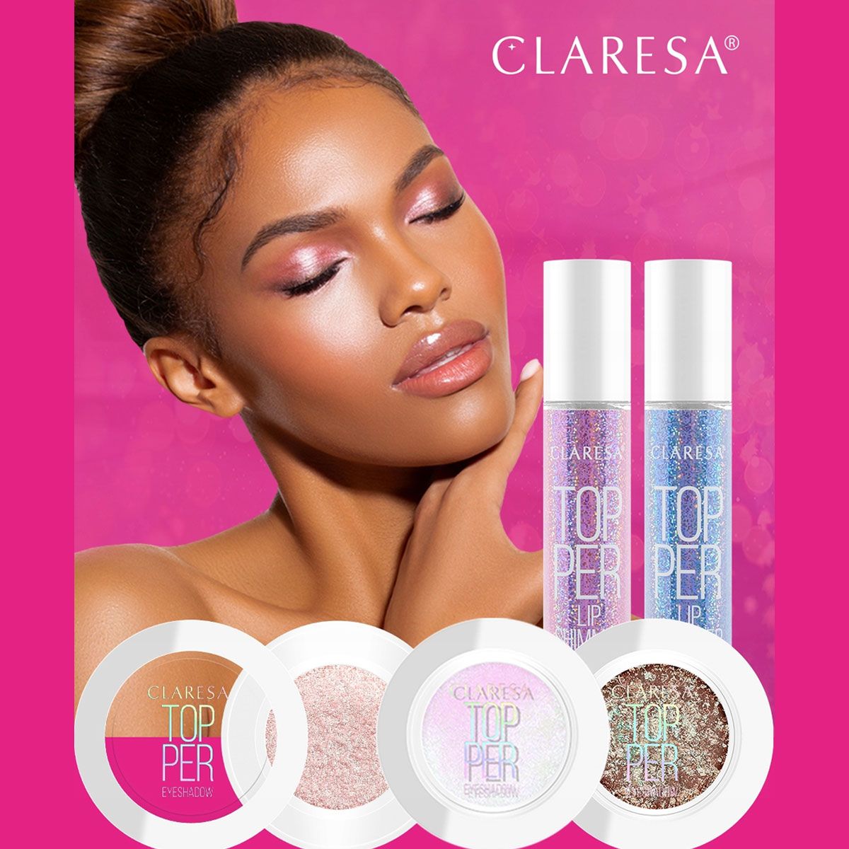 Claresa topper eyeshadow 02 moondust