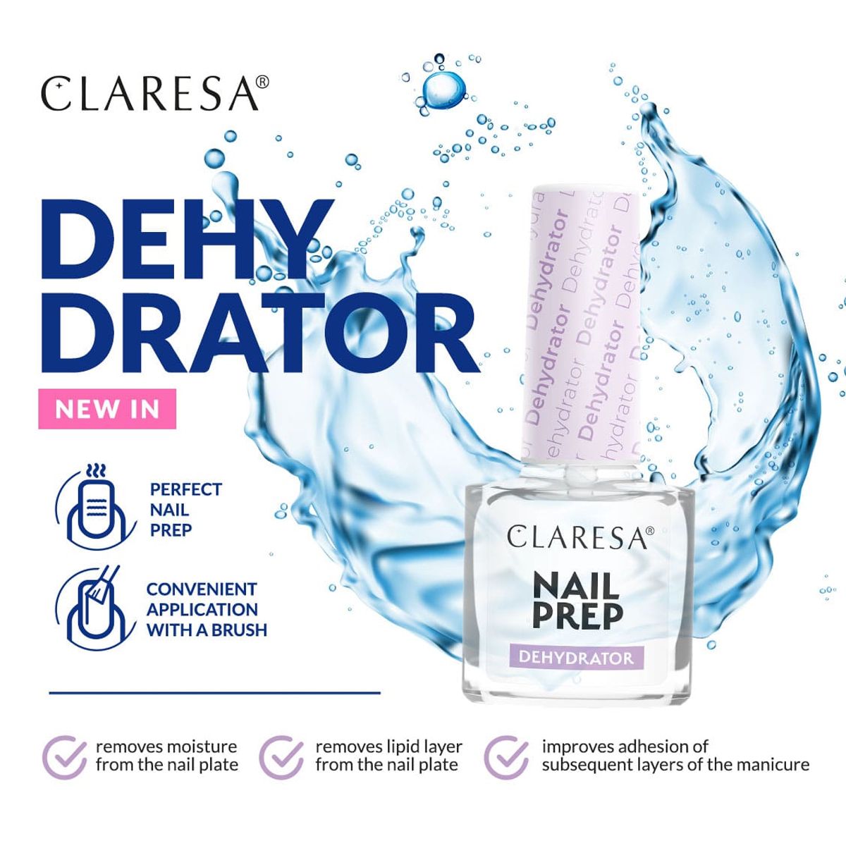 Claresa nail prep dehydrator 5ml