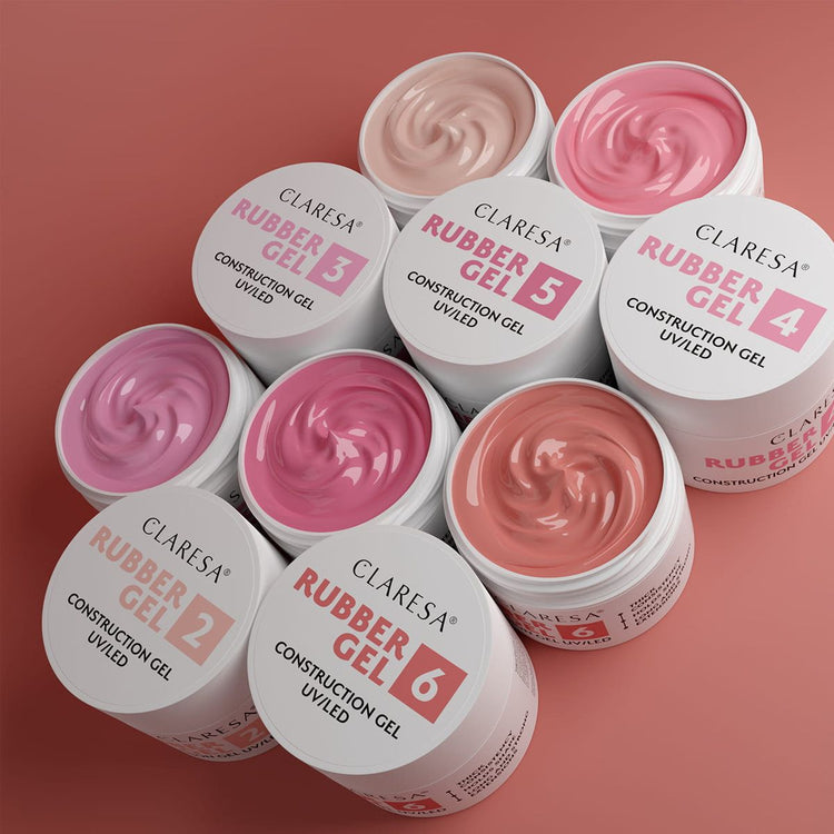 Claresa rubber gel 5 raspberry pink 12gr.