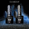 Claresa top coat no wipe glitter silver 5ml