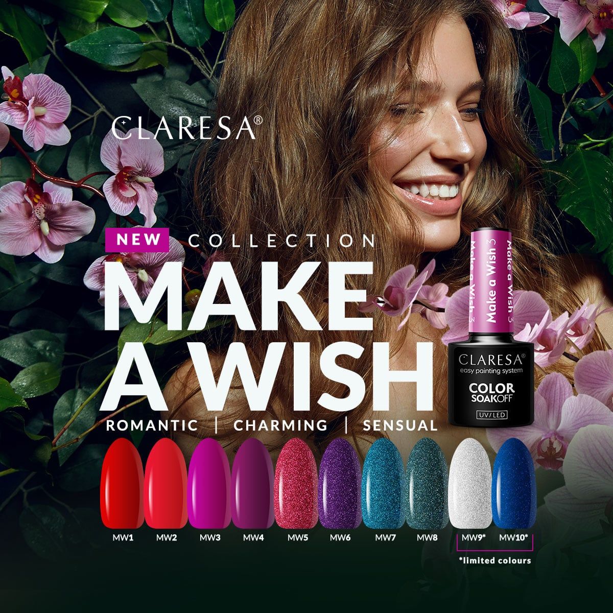 Claresa uv led gellak 5ml make a wish 10