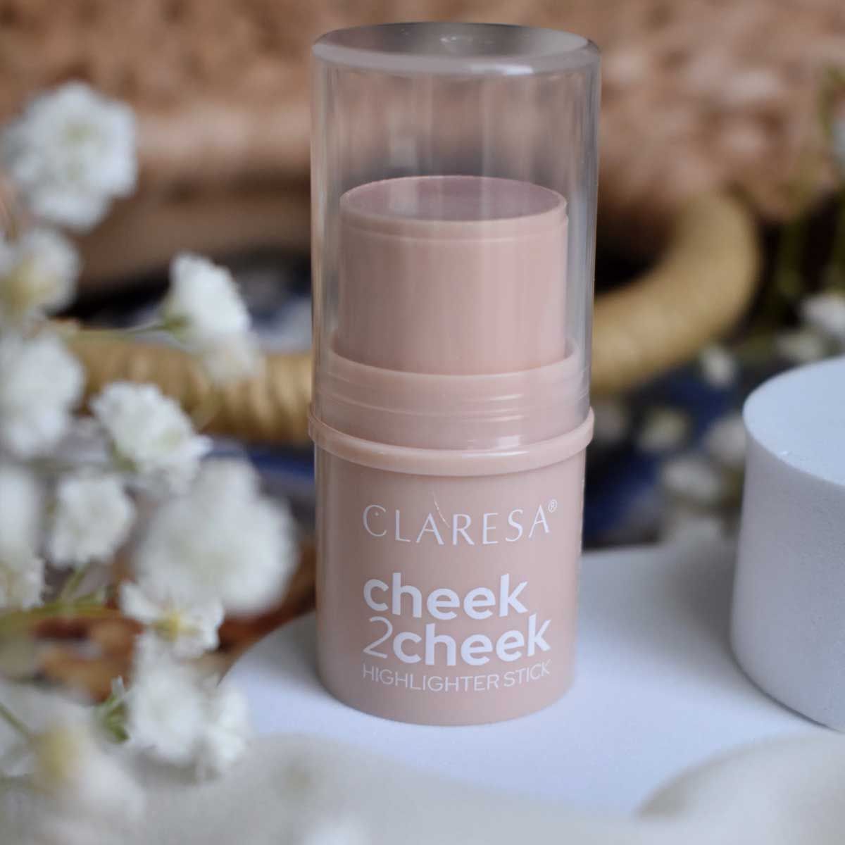 Claresa highlighter stick cheek 2 cheek 1 pearl shine