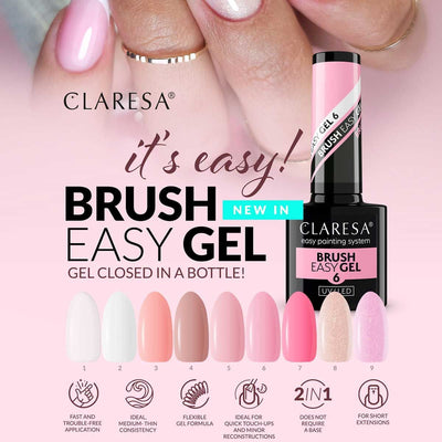 Claresa brush easy gel 5 5ml