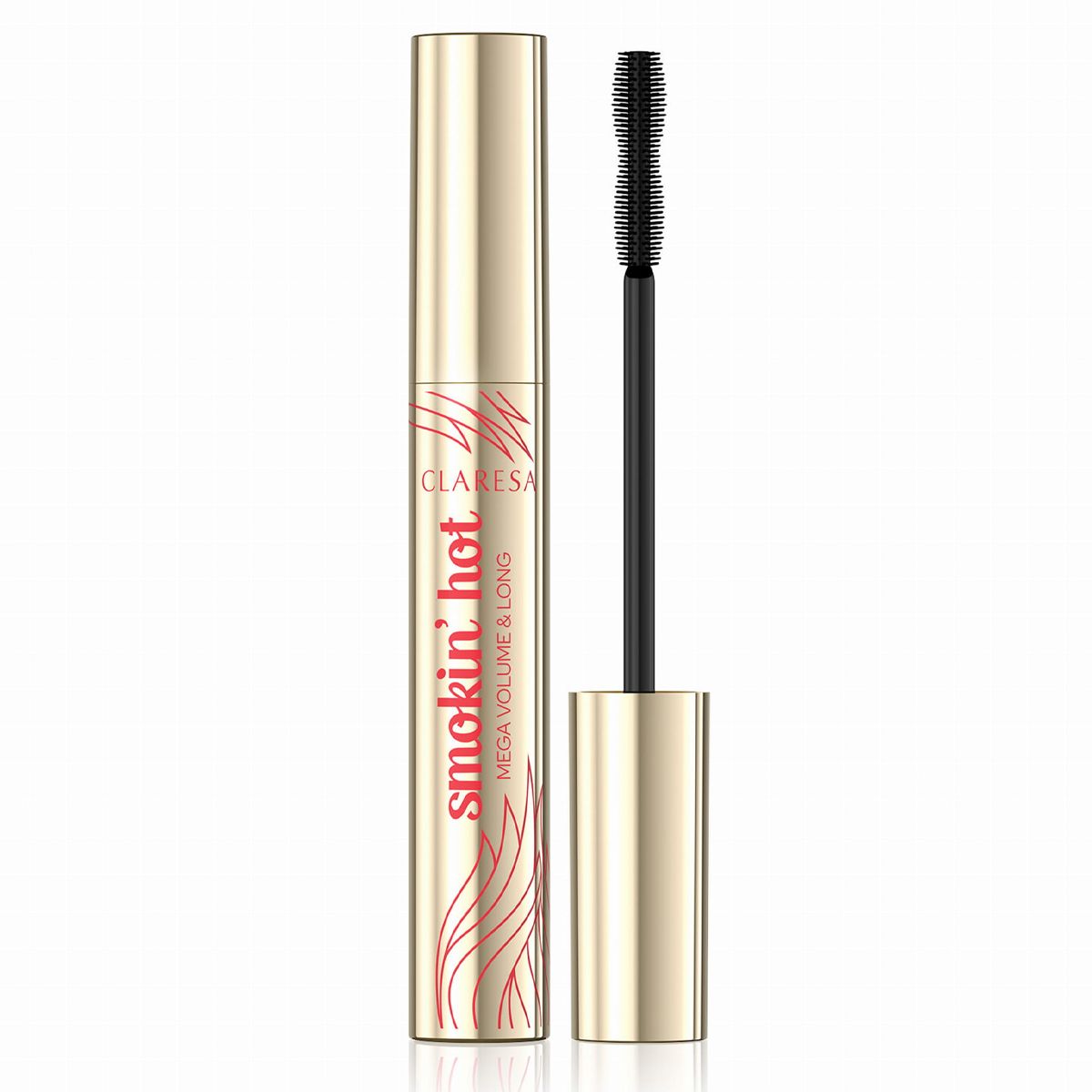 Claresa smokin' hot mascara zwart 10ml