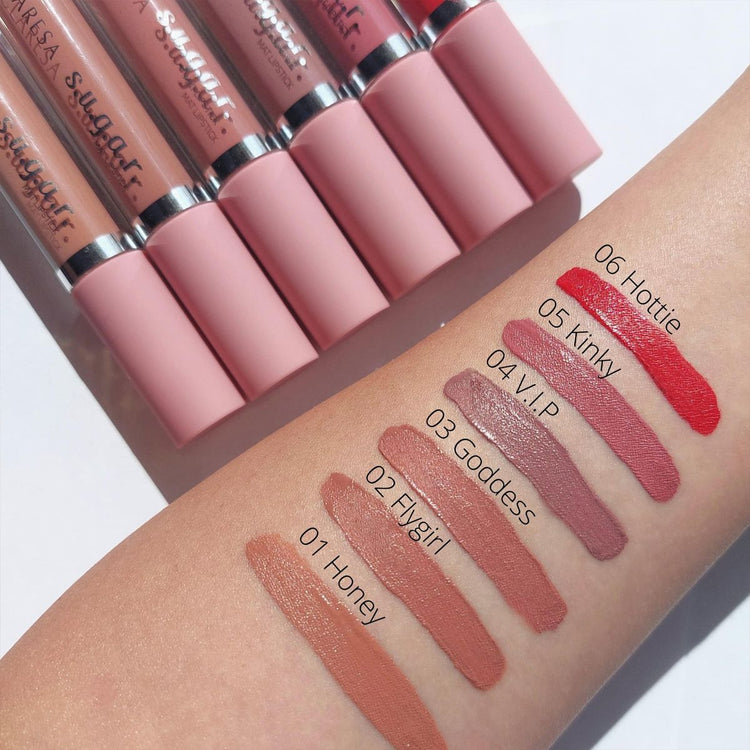 Claresa matte liquid lipstick s.u.g.a.r. 05 kinky 5ml