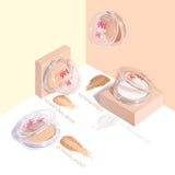 Claresa girl pow(d)er! matt fix pressed powder 02 natural beige 12gr. - afbeelding 3