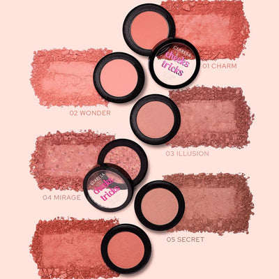 Claresa cheeks tricks powder blush 02 wonder 4gr.