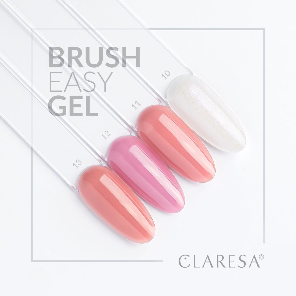 Claresa brush easy gel 13 5ml