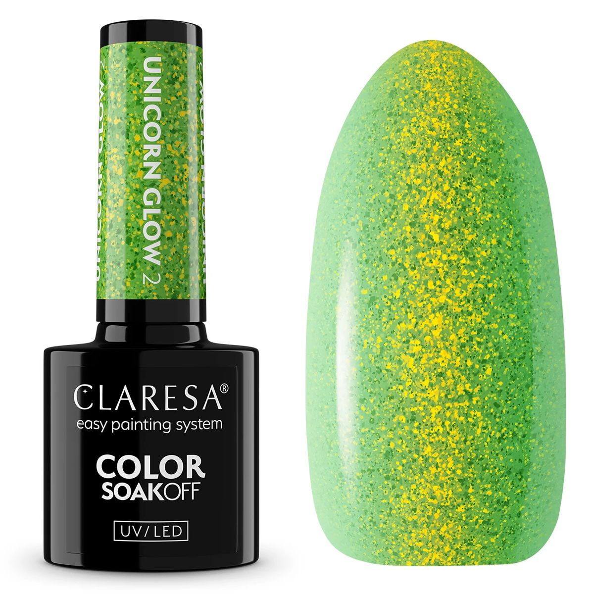 Claresa uv led gellak 5ml unicorn glow 2