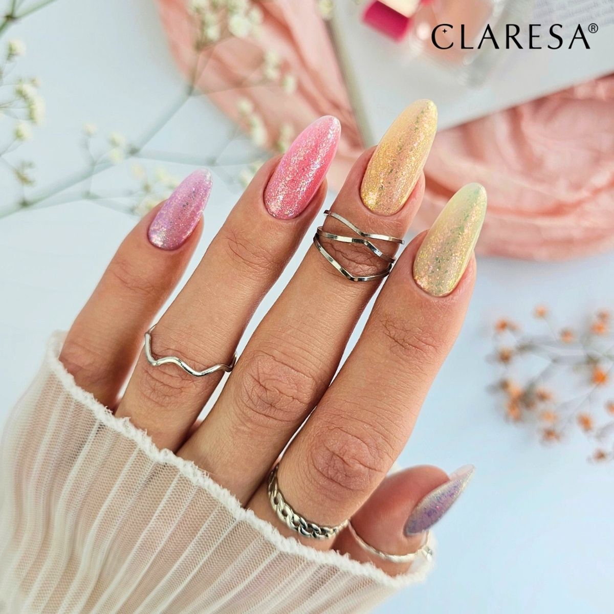 Claresa uv led gellak 5ml unicorn glow 4
