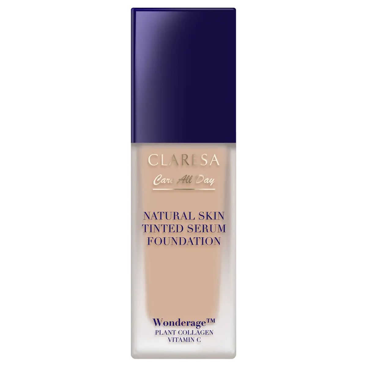 Claresa natural skin tinted serum foundation 2n medium neutral 32ml