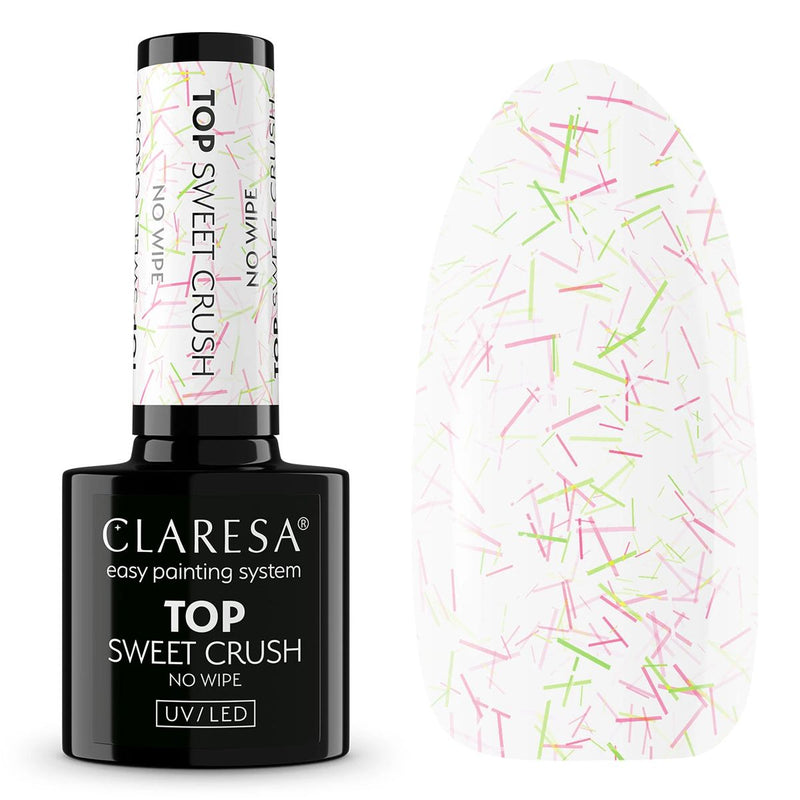 Claresa top coat no wipe sweet crush 5ml