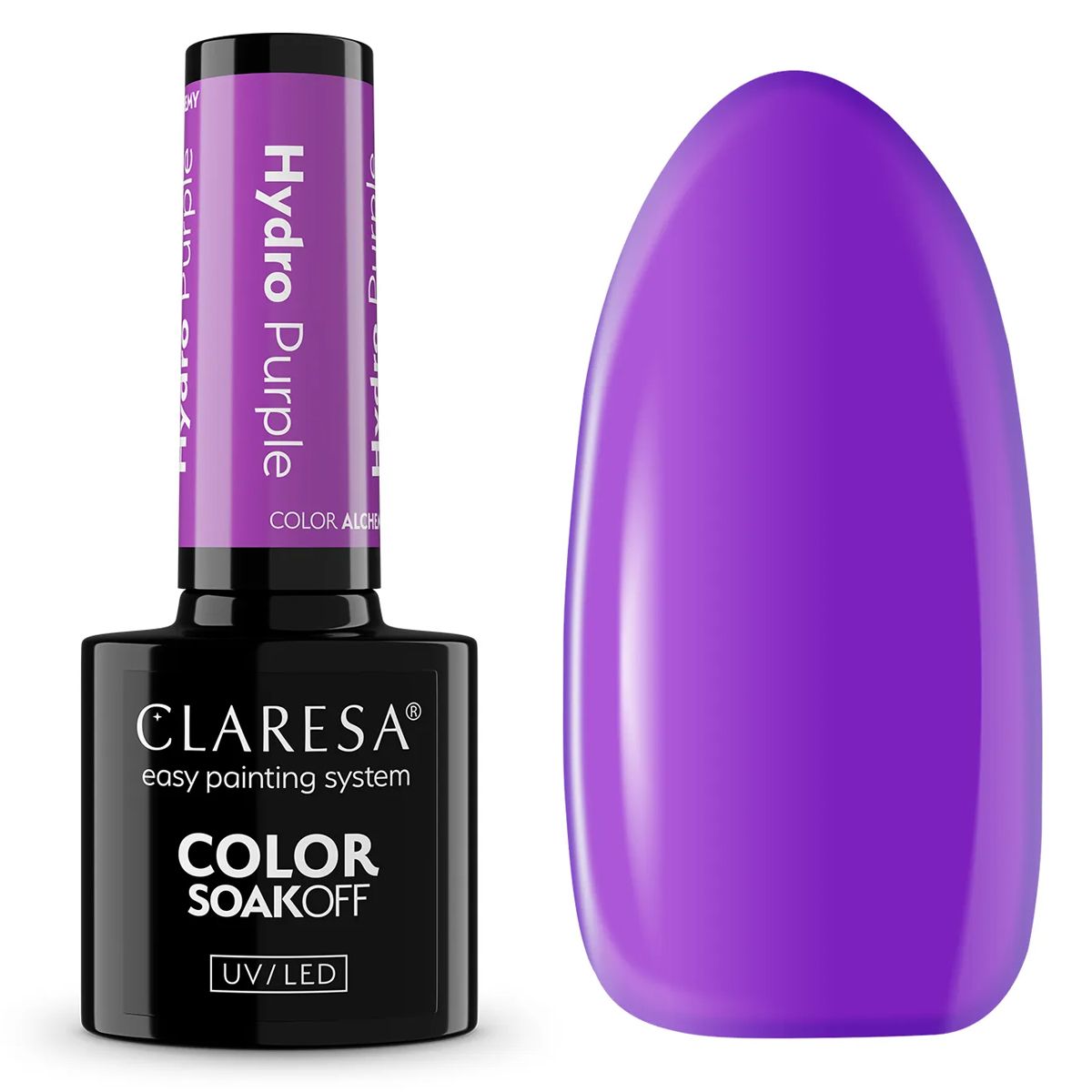 Claresa uv led gellak 5ml color alchemy - hydro purple