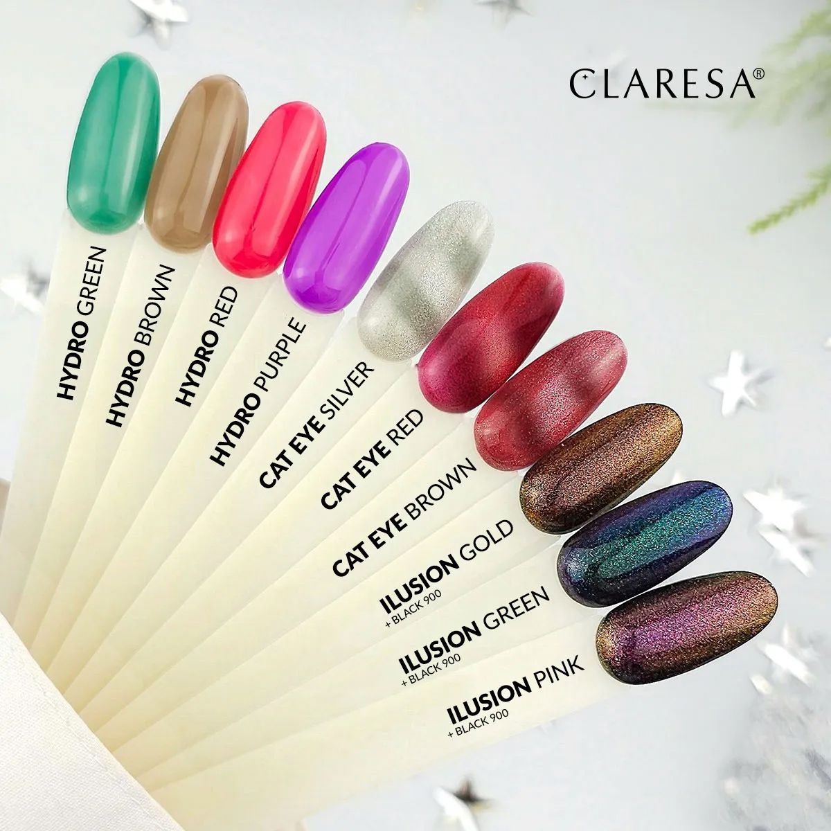 Claresa uv led gellak 5ml color alchemy - hydro red