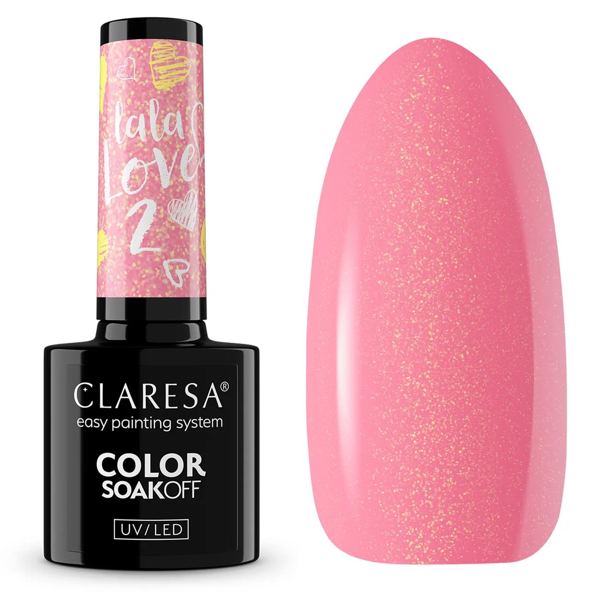 Claresa uv led gellak 5ml la la love 2